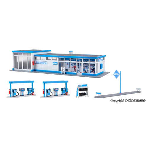 Kibri HO 38541 ARAL tankstation - Modeltreinshop