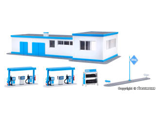 Kibri HO 38541 ARAL tankstation - Modeltreinshop