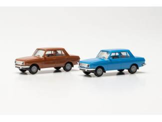 Herpa H0 013918 Wartburg 353 `66, 2 st. (Minikit) - Modeltreinshop