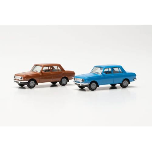 Herpa H0 013918 Wartburg 353 `66, 2 st. (Minikit) - Modeltreinshop