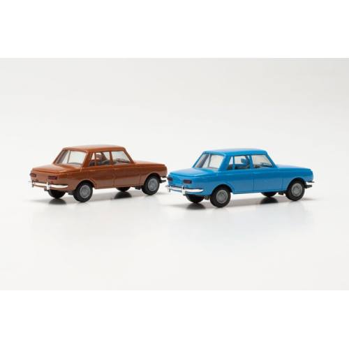 Herpa H0 013918 Wartburg 353 `66, 2 st. (Minikit) - Modeltreinshop