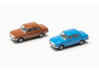 Herpa H0 013918 Wartburg 353 `66, 2 st. (Minikit) - Modeltreinshop