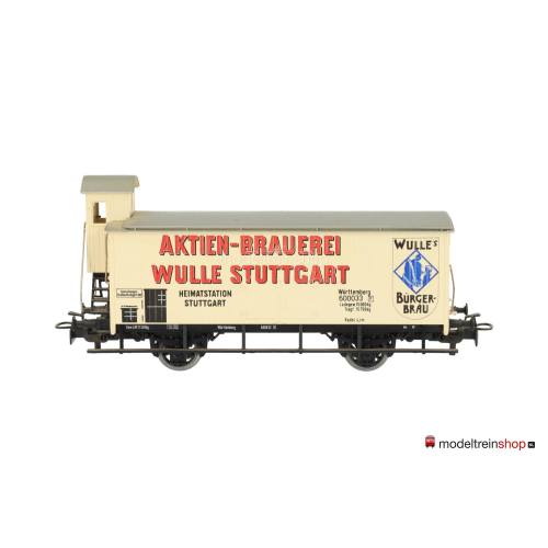 Marklin H0 4678 Bierwagen Aktien Brauerei - Wulle Stuttgart - Modeltreinshop