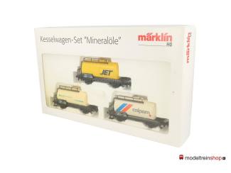 Marklin H0 94023 Ketelwagenset “Mineralöle” - Modeltreinshop