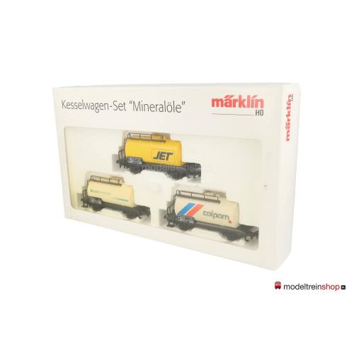 Marklin H0 94023 Ketelwagenset “Mineralöle” - Modeltreinshop