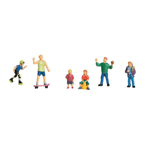 Woodland H0 1830 Spelende kinderen - Modeltreinshop