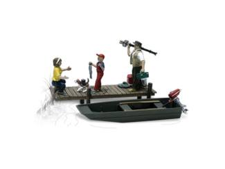 Woodland H0 1923 Vissen met de Familie - Modeltreinshop