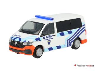 Rietze H0 53898 VW T6.1 Politie Mechelen Belgie - Modeltreinshop