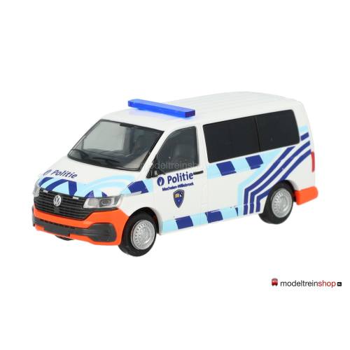 Rietze H0 53898 VW T6.1 Politie Mechelen Belgie - Modeltreinshop