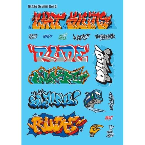 Artitec H0 10.424 Graffiti - Modeltreinshop