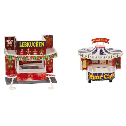 Faller HO 134001 2 kerstmarktkrampjes - Modeltreinshop