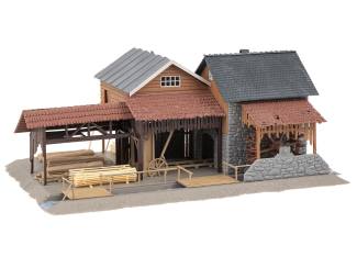 Faller HO 190138 Promotieset voor houtzagerij - Modeltreinshop