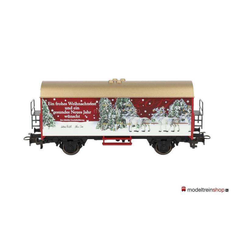 Marklin H0 48424 Kerstwagen 2024 Schuifdakwagen Marklin H0 48424 Kerstwagen 2024 Schuifdakwagen