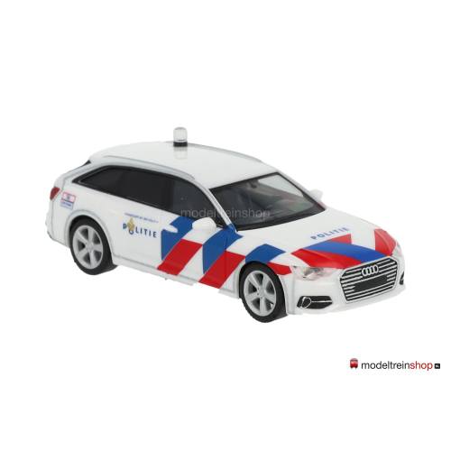 Herpa H0 955027Audi A6 Avant Politie 2022 (NL) - Modeltreinshop