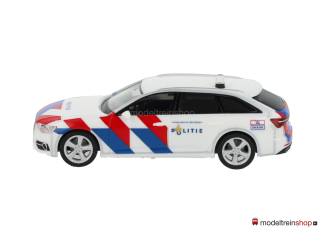 Herpa H0 955027Audi A6 Avant Politie 2022 (NL) - Modeltreinshop