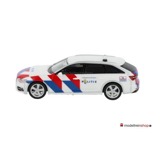 Herpa H0 955027Audi A6 Avant Politie 2022 (NL) - Modeltreinshop