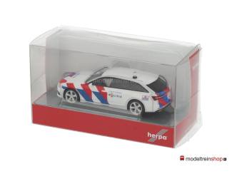 Herpa H0 955027Audi A6 Avant Politie 2022 (NL) - Modeltreinshop