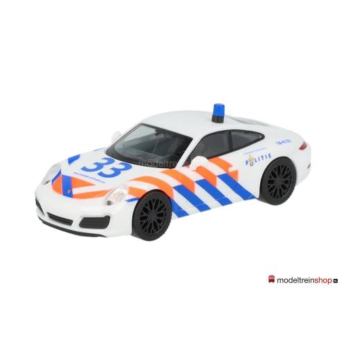 Herpa H0 955034 Porsche 911 (991) Politie (NL) - Modeltreinshop