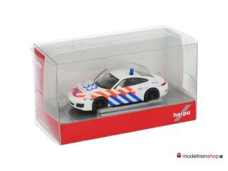 Herpa H0 955034 Porsche 911 (991) Politie (NL) - Modeltreinshop