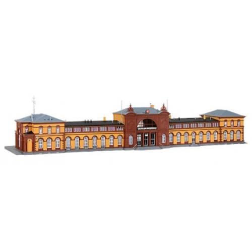 Kibri HO 39373 en 39565 Station Bonn en 2x overkapping - Reeds gebouwd - Modeltreinshop