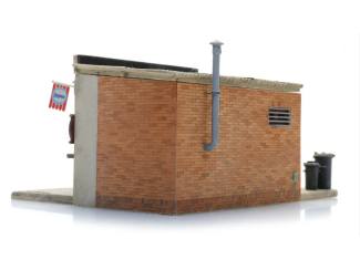 Artitec H0 10.416 Duitse Trinkhalle bouwpakket uit resin, ongeverfd - Modeltreinshop