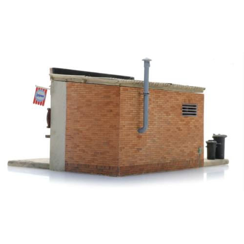 Artitec H0 10.416 Duitse Trinkhalle bouwpakket uit resin, ongeverfd - Modeltreinshop