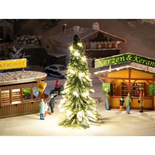 Faller HO 181245 Kerstboom met verlichting - Modeltreinshop