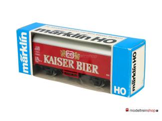 Marklin H0 4569 V01 Bierwagen - gesloten goederenwagen Kaiser Bier - Modeltreinshop
