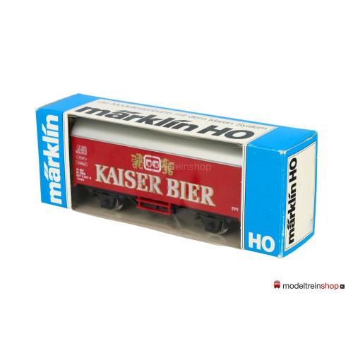 Marklin H0 4569 V01 Bierwagen - gesloten goederenwagen Kaiser Bier - Modeltreinshop