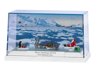 Busch H0 7629 Vrolijk kerstfeest XXVII "Op dun ijs" - Modeltreinshop