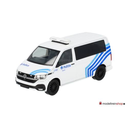 Herpa H0 097468 VW T6.1 Politie België - Modeltreinshop