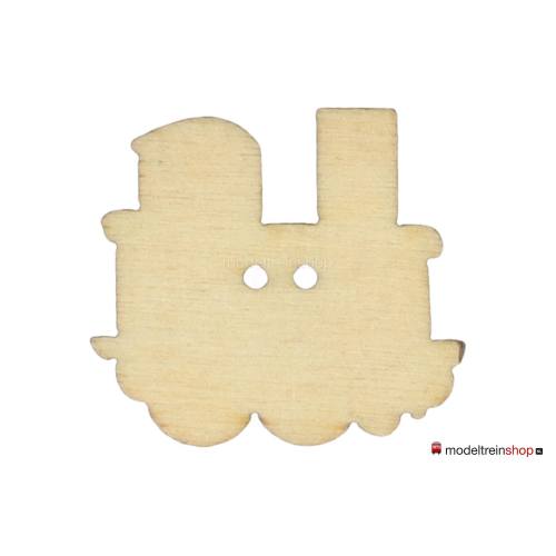 Marklin SC-411 5 houten knopen in de vorm van een trein - Modeltreinshop