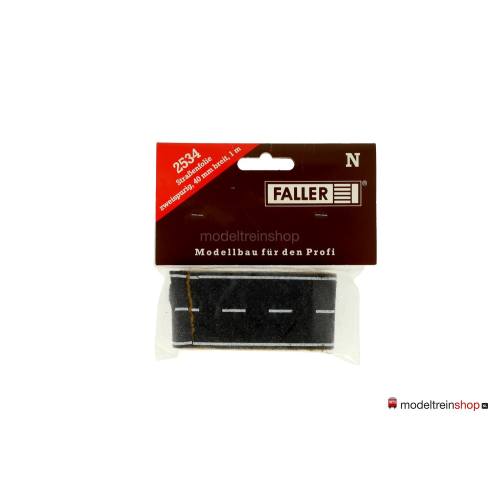 Faller N 2534 Strook Asfalt 1 meter - Modeltreinshop