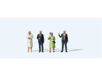 Preiser H0 13407 Koningin Elisabeth II - gedenkset - Modeltreinshop