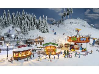 Faller HO 190143 Promotieset voor de kerstmarkt - Modeltreinshop