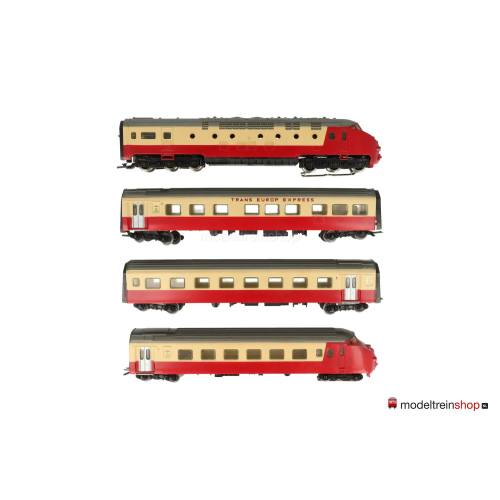 Marklin 3071 + 4071 V1 TEE NS Treinstel RAM Edelweiss - Modeltreinshop