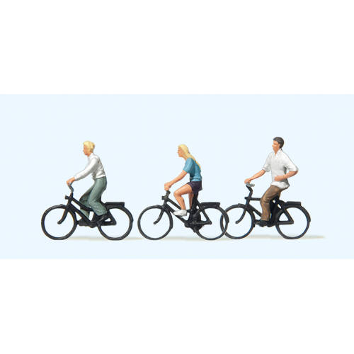 Preiser H0 10336 Op de Fiets - Modeltreinshop