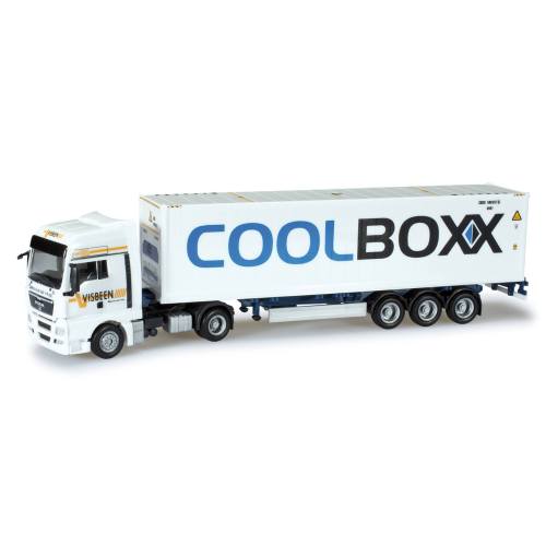 Herpa H0 904278 MAN TGX XXL containeroplegger "Visbeen" (NL) - Modeltreinshop