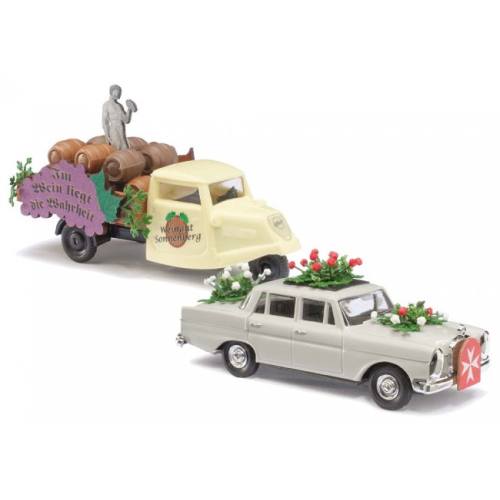 Busch H0 49942 Festival parade - Praalwagen modell 1 van 6 - Modeltreinshop