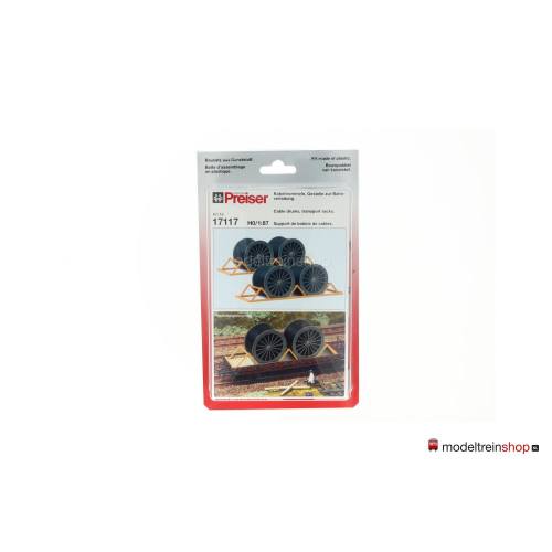 Preiser H0 17117 Kabelhaspels Bouwpakket - Modeltreinshop