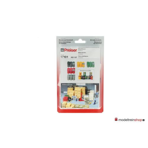 Preiser H0 17101 30 vaten - bouwpakket - Modeltreinshop