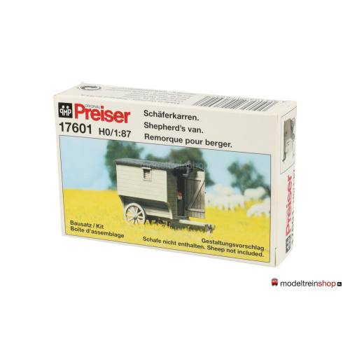 Preiser H0 17601 bouwpakket - Keet voor schaapsherder - Modeltreinshop