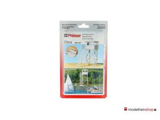Preiser H0 17313 Bouwpakket uitzichttoren strandwacht - Modeltreinshop