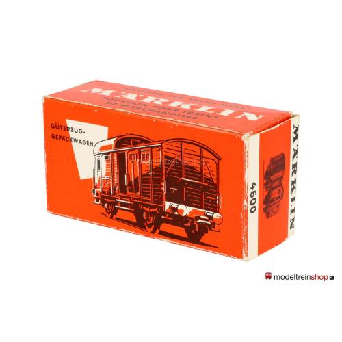 Marklin H0 4600 310/1 V3 Bagage Rijtuig - Modeltreinshop