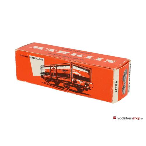 Marklin H0 4602 V02 Open Goederenwagen Omm 52 / E 037 van de DB - Modeltreinshop