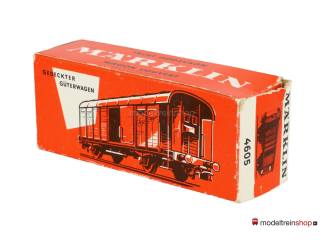 Marklin H0 4605 V5 Gesloten Goederenwagen met remhuisje - Modeltreinshop