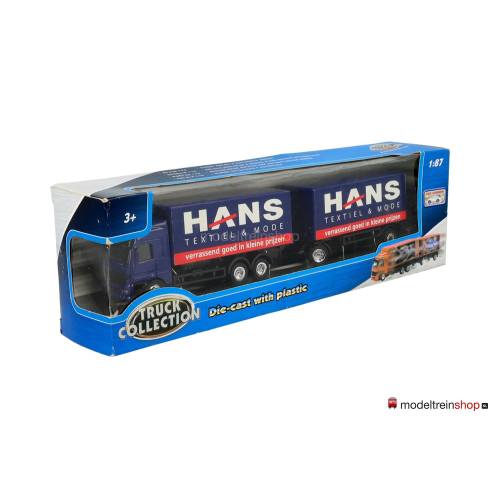 H0 Vrachtwagen - Hans Textiel & Mode - Modeltreinshop