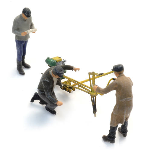 Artitec H0 5870034 Baanwerkers tot 1970 (3x) - Modeltreinshop