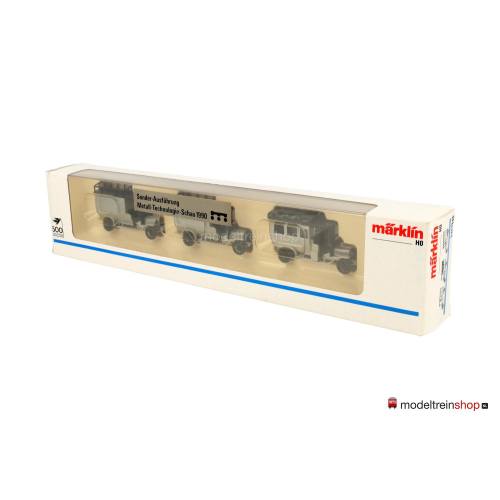 Marklin H0 1898 Auto set 500 jahre post metall technologie schau 1990 - Modeltreinshop