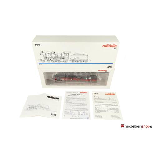 Marklin H0 3098 V4 Stoom Locomotief BR 38 met Tender v/d DB - MHI - Modeltreinshop